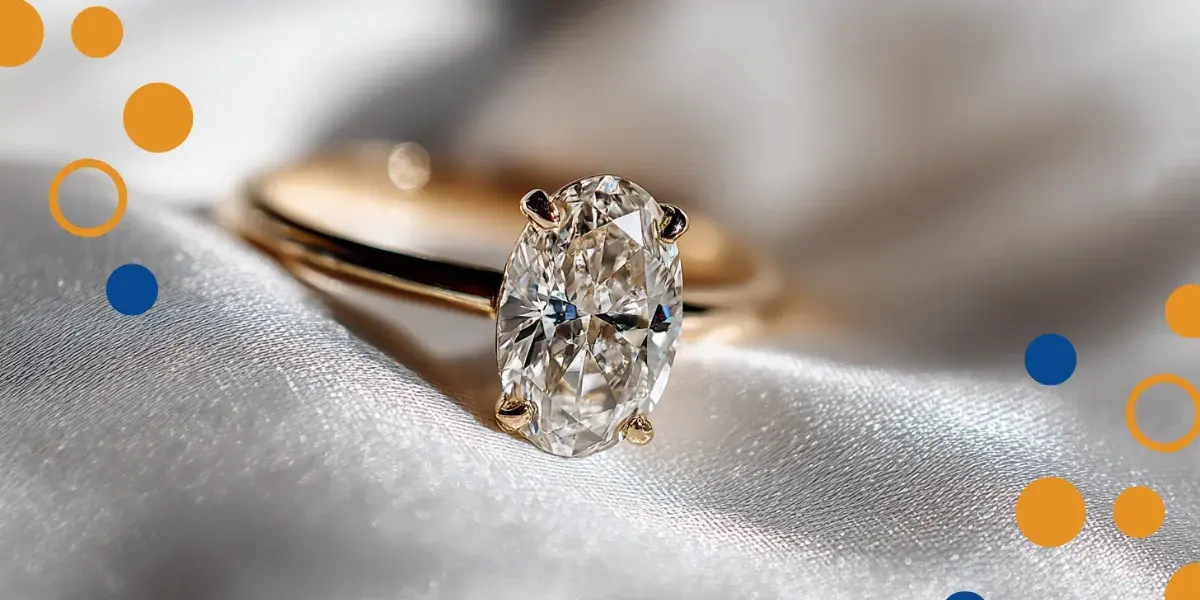 joya con corte diamante